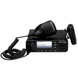 Motorola DGM 8000e and 5000e series MOTOTRBO mobile two-way radios