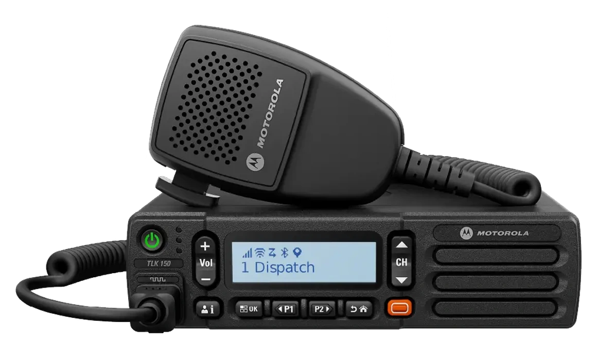 Motorola WAVE PTX TLK 150 mobile two-way radio